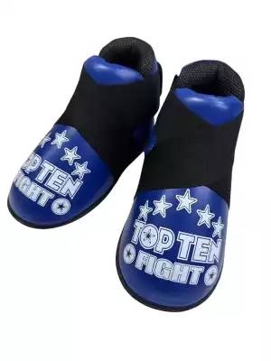 Щитки Top Ten Fight, синий, размер L